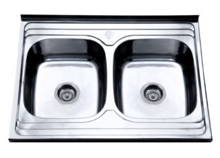 Кухонная мойка РМС MG6-8060-2 нержавеющая сталь